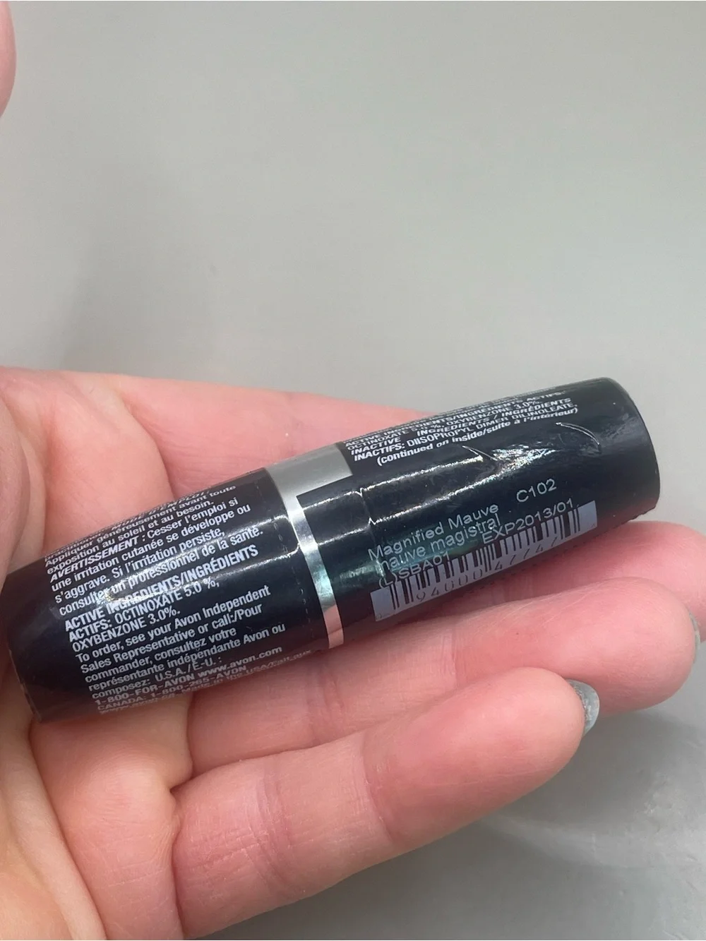 2010 AVON Magnified Mauve C102 ULTRA COLOR RICH Lipstick NEW SEALED Exp 2013